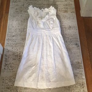 White summer dress